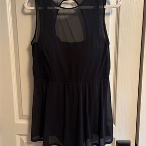 Torrid Black One Piece Swimdress, Size Torrid 2